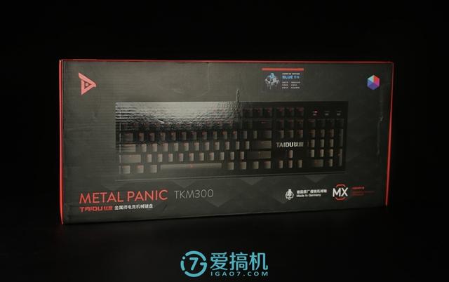 金属诱惑 钛度金属师TKM-300机械键盘评测（tkm）