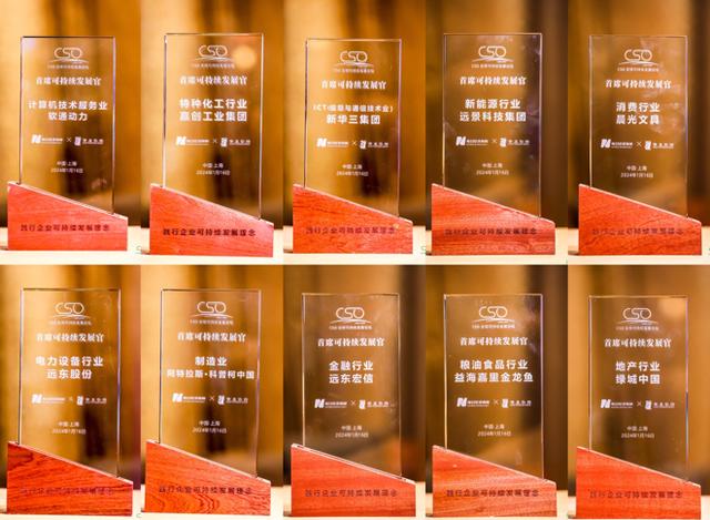 新鲜出炉！2024CSO全球可持续发展论坛揭榜“首席可持续发展官”（cso）