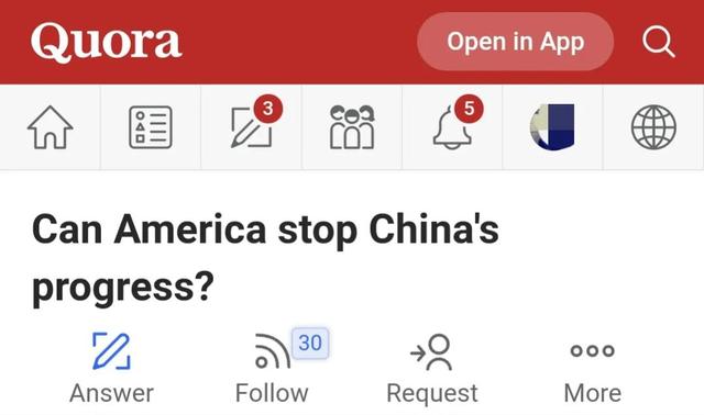 美国网友问：美国和他的盟友怎样才可以遏制中国的崛起和复兴？（纳瓦霍货币资讯）