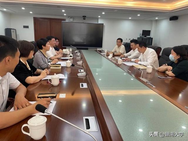 暨南大学党委统战部率队拜访广东省侨联李丰主席（李丰）